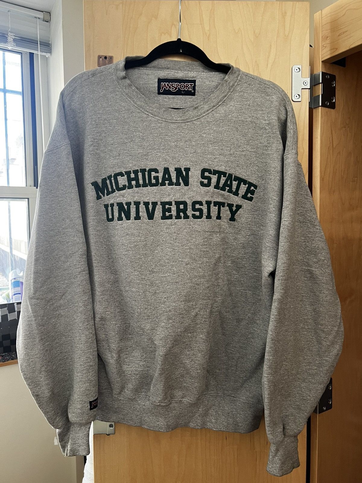Jansport Michigan State Sweatshirt Size US L / EU 52-54 / 3 - 1 Thumbnail