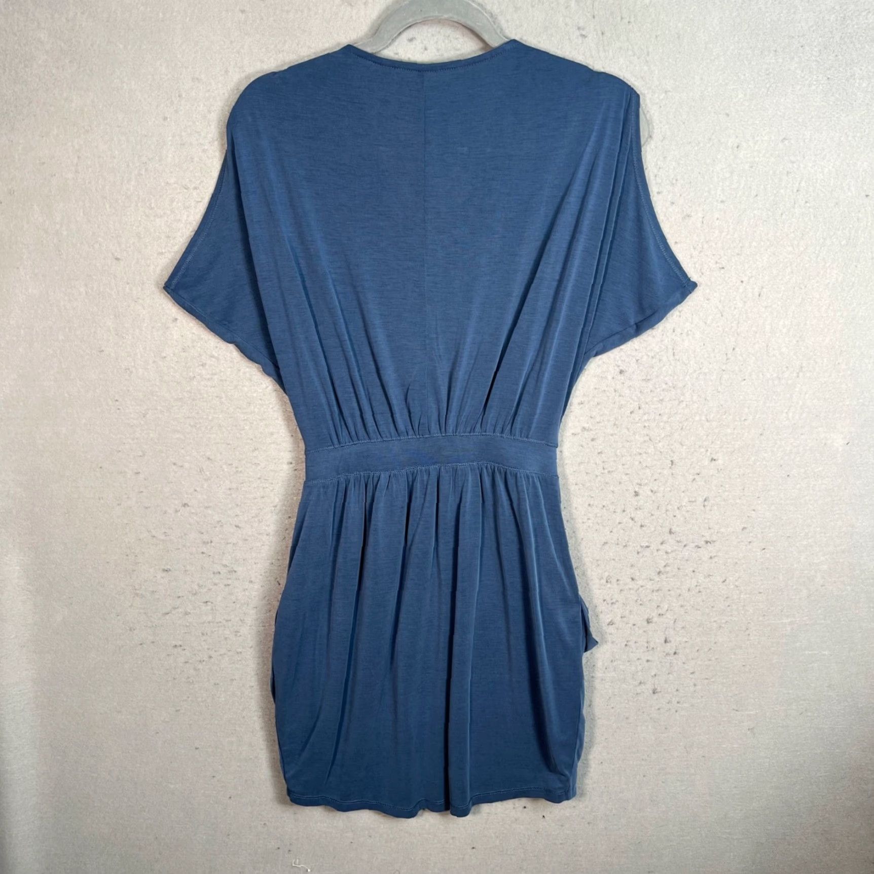 Vintage Rachel Roy Womens XS Wrap Dress Blue Dress Wrap Womens XS Blue Size XS / US 0-2 / IT 36-38 - 2 Thumbnail