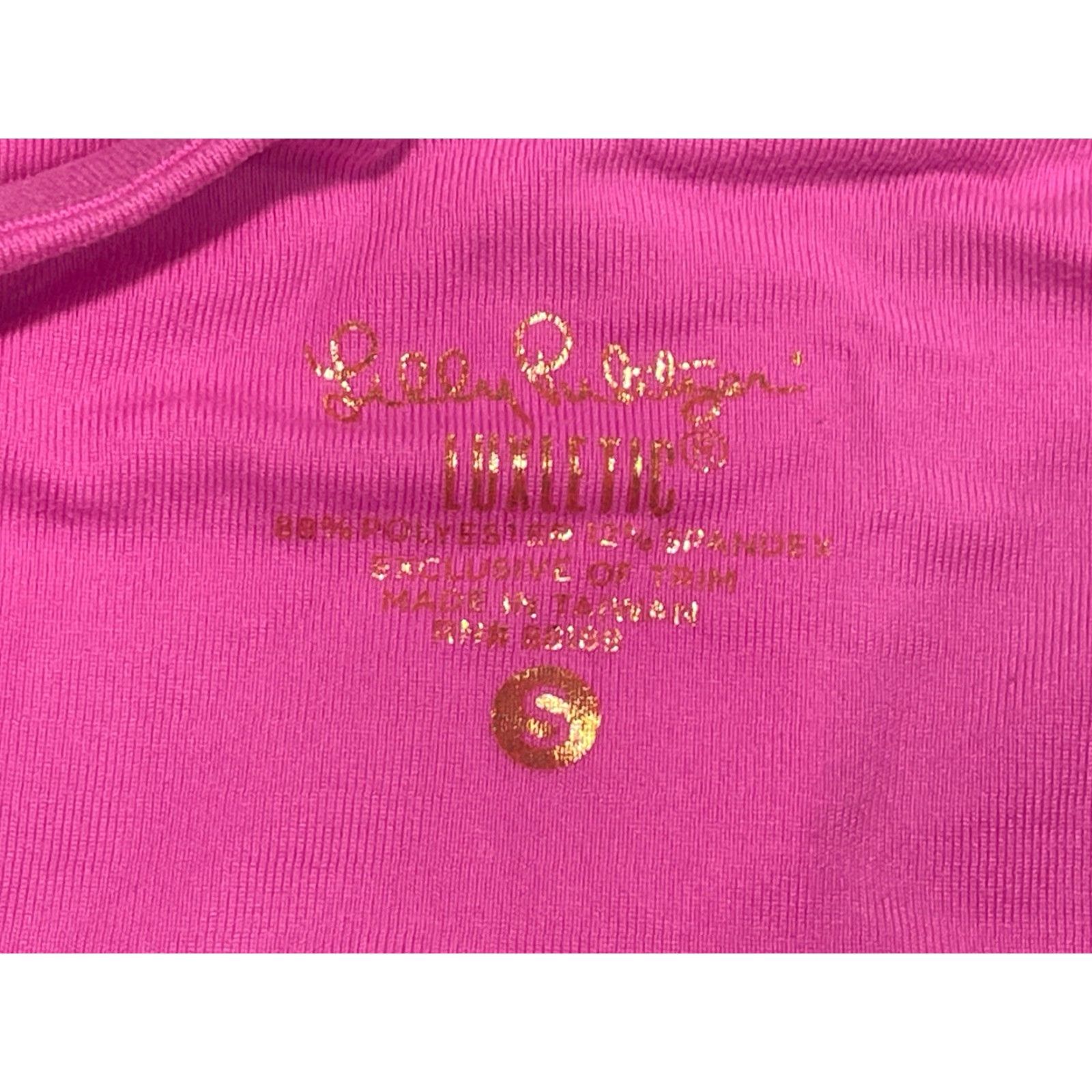 Lilly Pulitzer Lilly Pulitzer Luxletic High Rise Midi Weekender Gumbo Limbo Leggings Sz Small Size 28" / US 6 / IT 42 - 5 Thumbnail