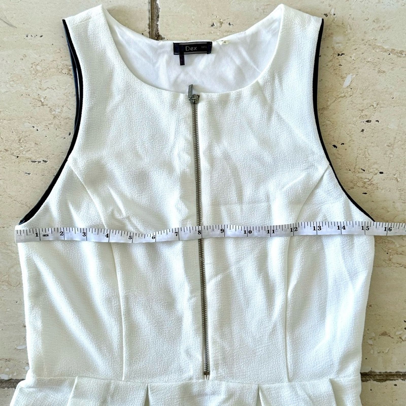 Dexter Wong DEX White Dress, Size S Size S / US 4 / IT 40 - 11 Thumbnail