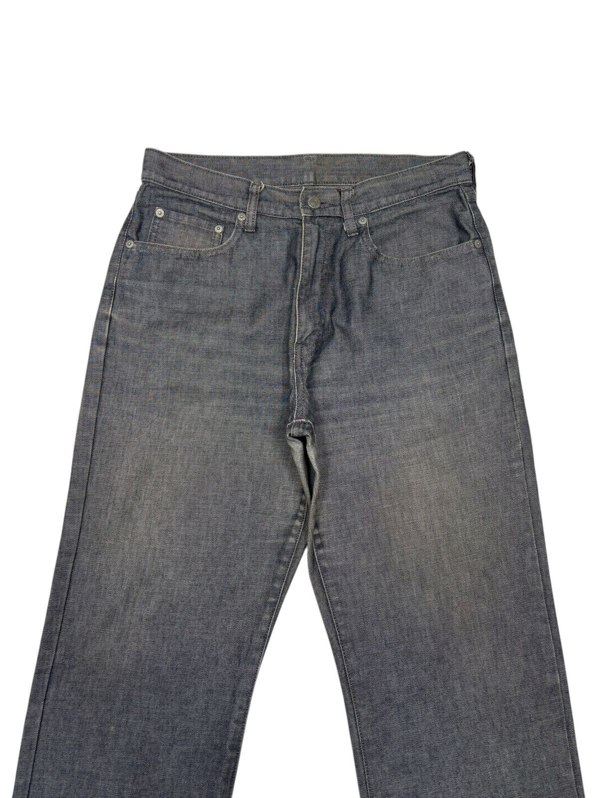 Helmut Lang × Uniqlo VINTAGE UNIQLO BAGGY JEANS HELMUT LANG COTTON STYLE JEANS Size US 30 / EU 46 - 5 Thumbnail