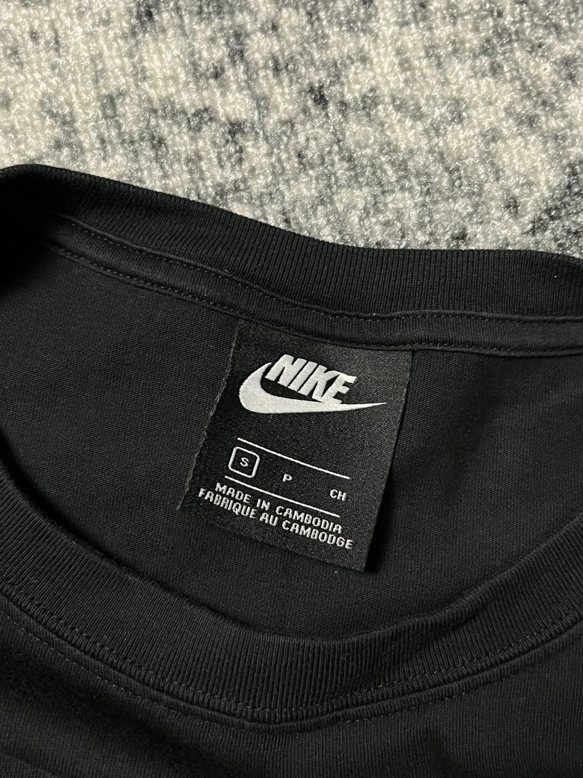 Nike × Vintage Vintage Nike Long Sleeve Tee Shirt Swoosh Y2K Size S / US 4 / IT 40 - 4 Thumbnail