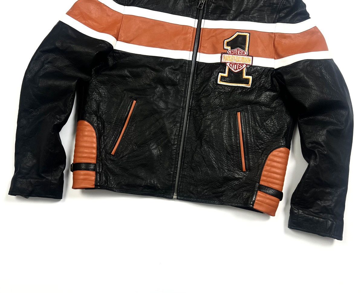 Harley Davidson × Vintage Vintage Harley Davidson Embroidered Logo Jacket Size L Size US L / EU 52-54 / 3 - 12 Thumbnail