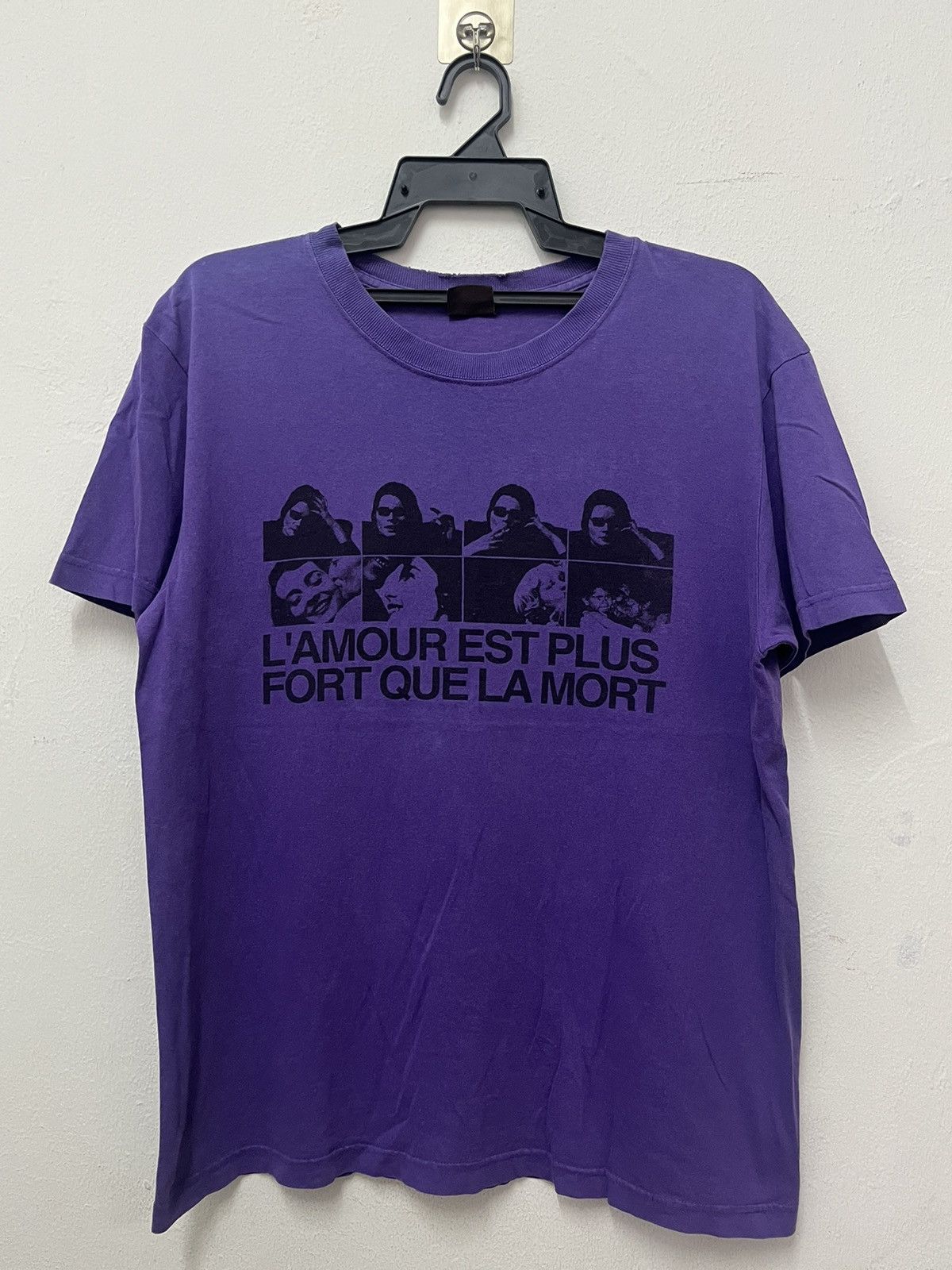 Vintage Vintage 90’s Love Is Stranger Than Death Movie Tee Size US L / EU 52-54 / 3 - 1 Thumbnail