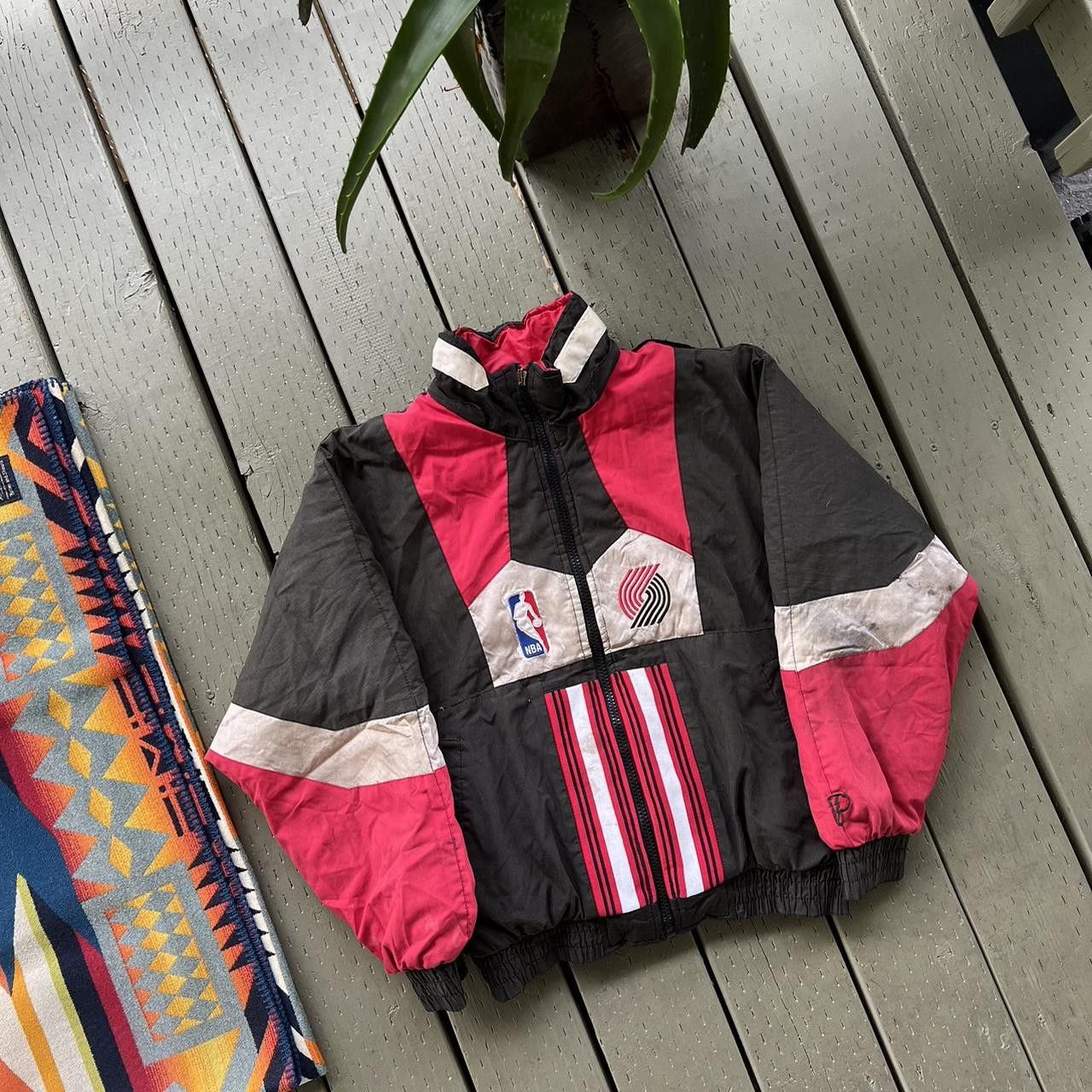 Bomber Jacket Vintage Portland Trail Blazers Jacket Portland - Main Image