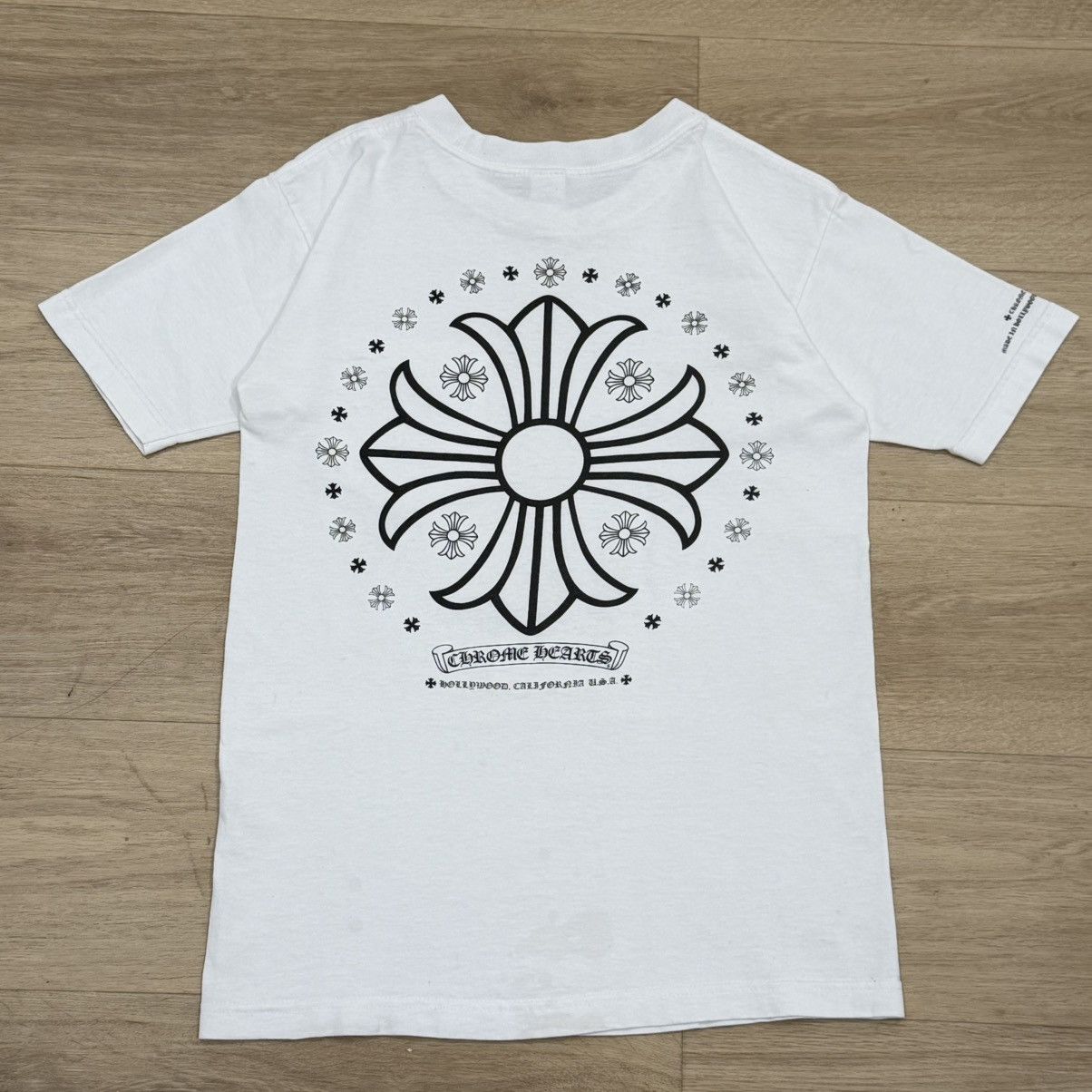 Chrome Hearts Chrome Hearts Hollywood Star Tee Size US S / EU 44-46 / 1 - 1 Thumbnail