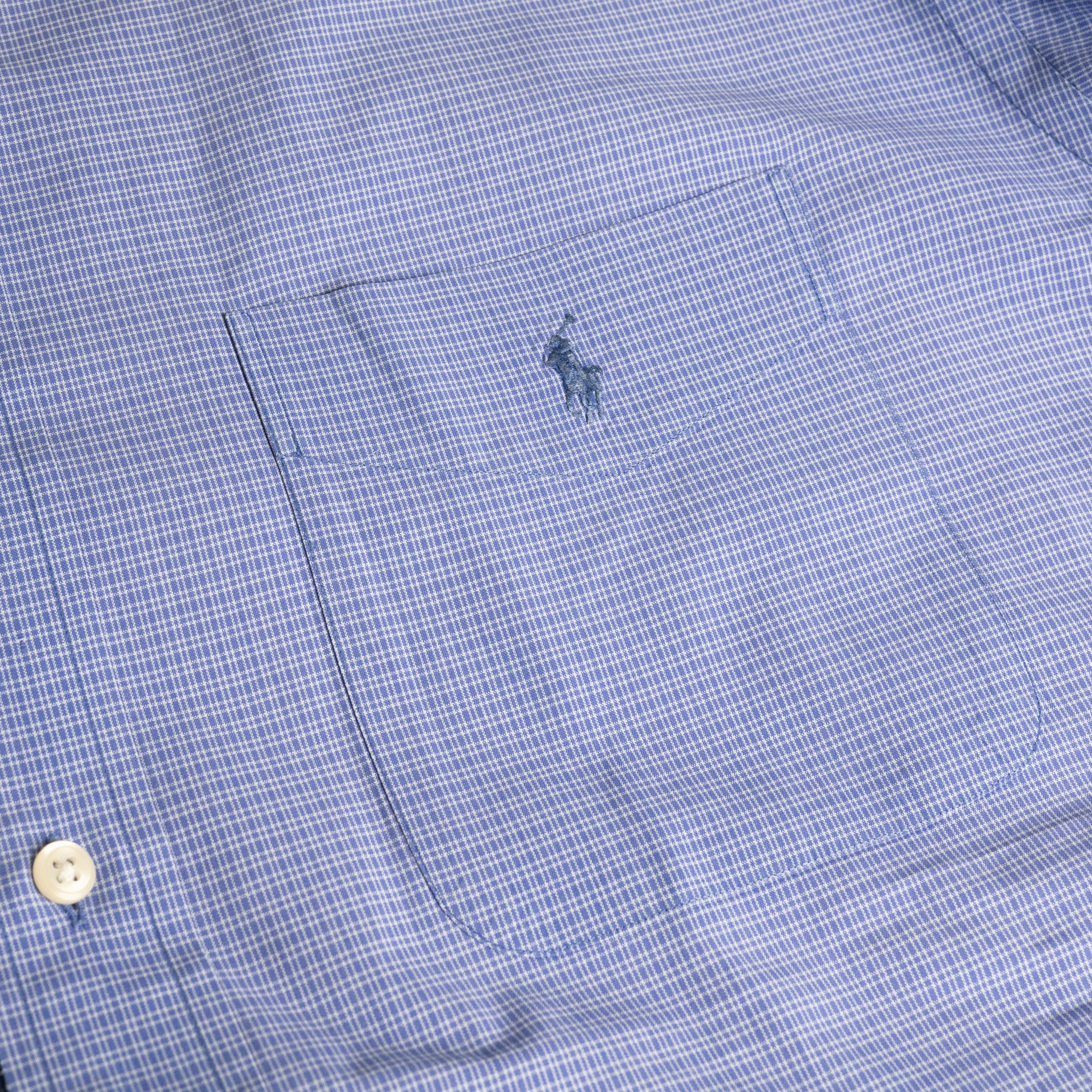 Polo Ralph Lauren Vintage 1990's Polo Ralph Lauren Distressed Button Shirt Size US L / EU 52-54 / 3 - 3 Thumbnail