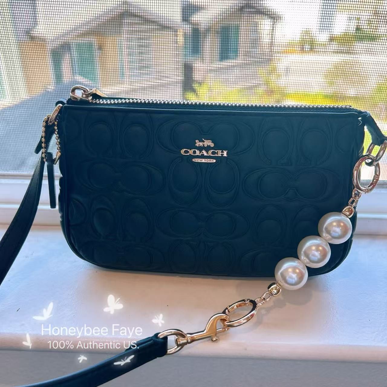 Coach Nolita 19 In Signature Leather CZ456 plus extended chain Size ONE SIZE - 1 Thumbnail
