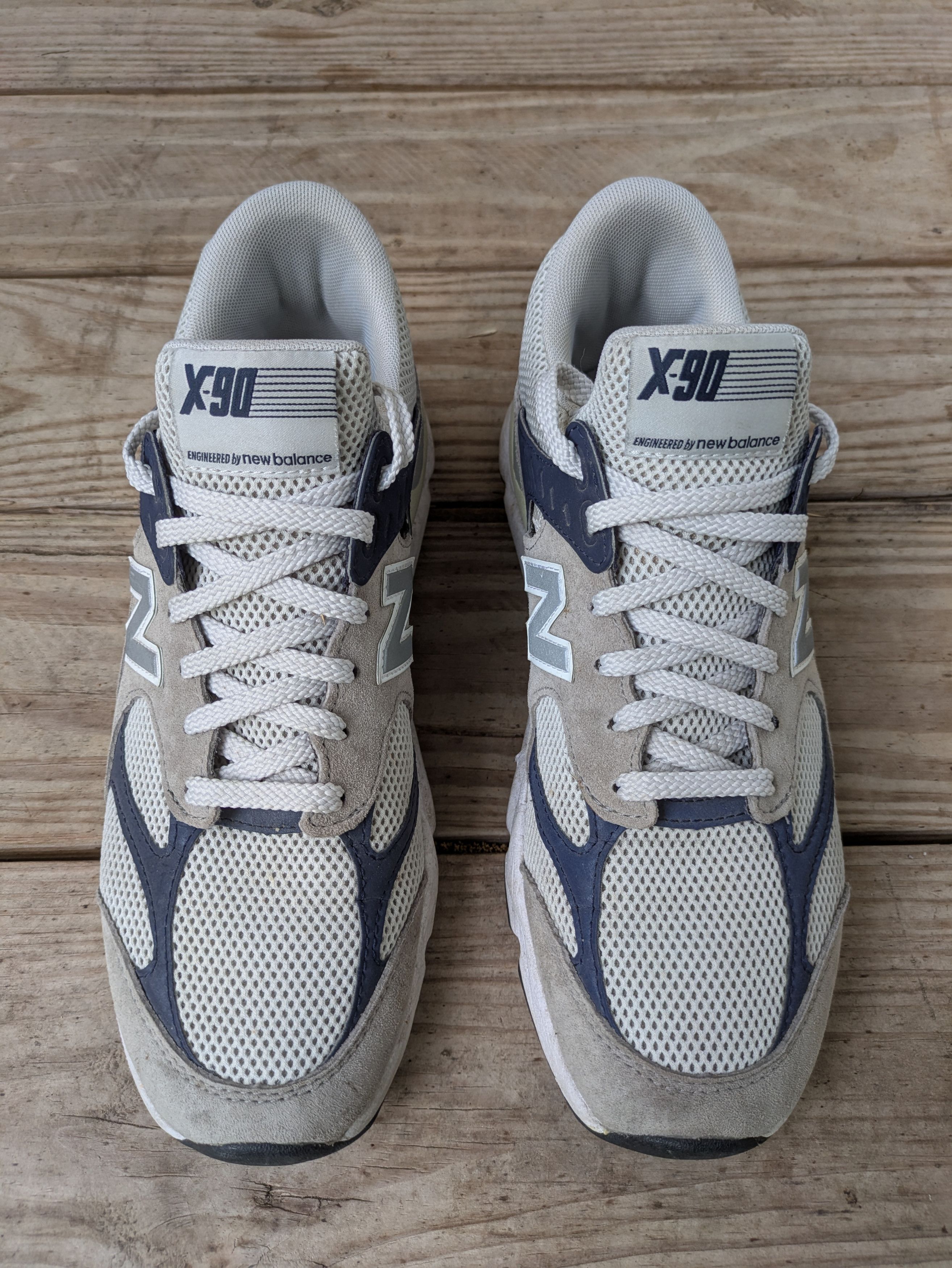 New Balance New Balance X-90 'Grey Navy' - Sz 10 - MSX90RPB Size US 10 / EU 43 - 1 Thumbnail