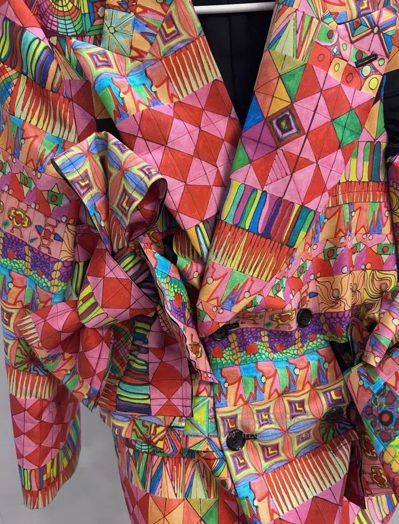 Comme des Garcons Comme des Garcons 3D Bow Printed Jacket Size S / US 4 / IT 40 - 4 Thumbnail