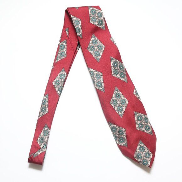 Chaps Ralph Lauren Chaps Ralph Lauren Geometric Multicolor Narrow Suit Tie Size ONE SIZE - 1 Thumbnail