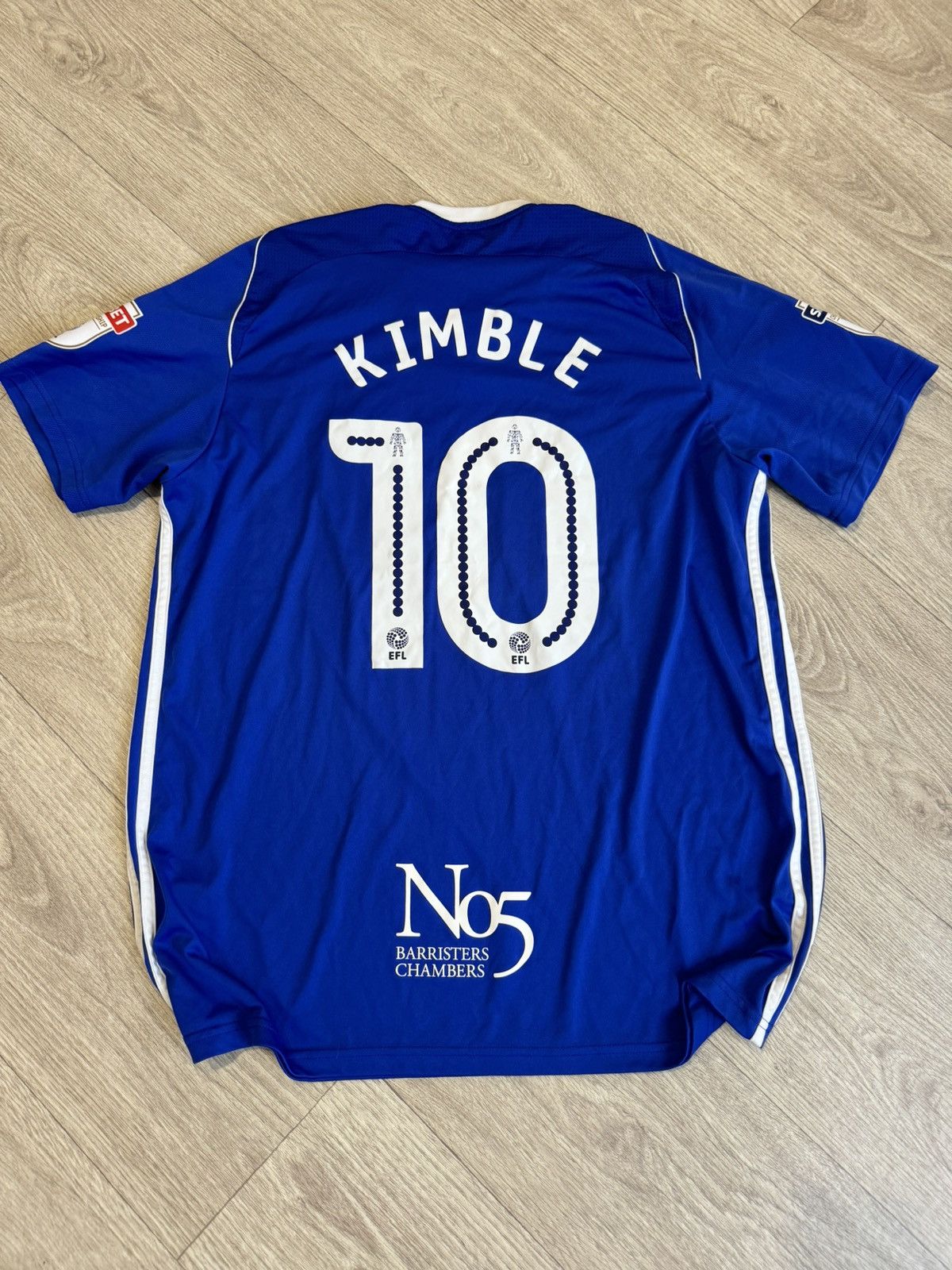 Adidas 🔷Adidas Birmingham City Kimble #10 Soccer jersey🔷 Size US XL / EU 56 / 4 - 7 Thumbnail
