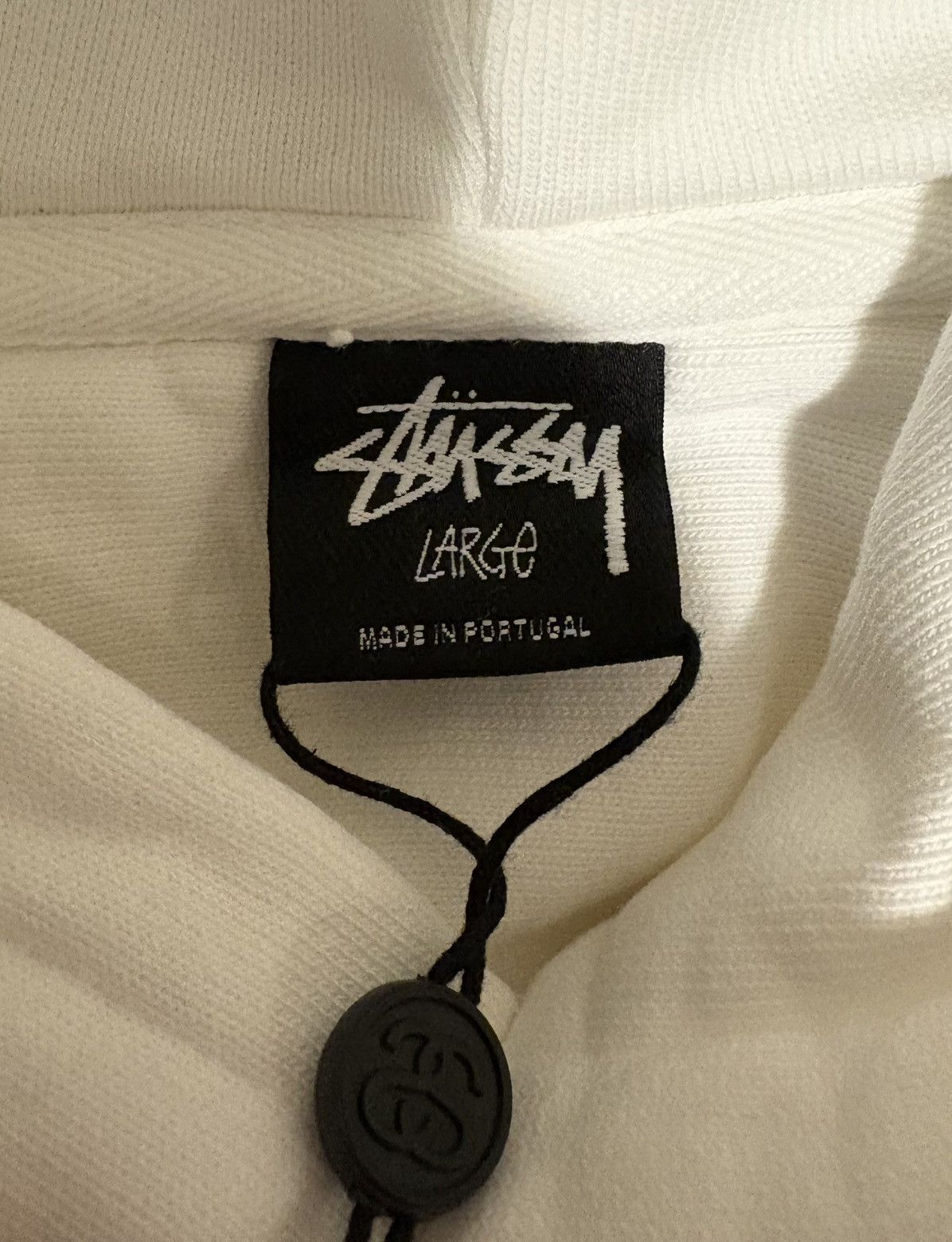 Stussy Stüssy 8 Ball Hoodie Pigment Dyed - Natural - Size Large Size US L / EU 52-54 / 3 - 8 Thumbnail