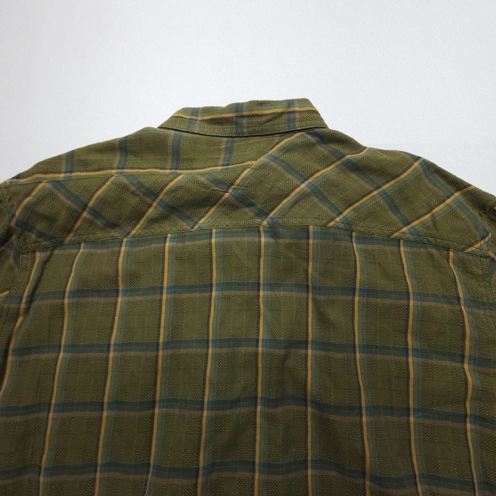 Royal Robbins Royal Robbins Button-Up Shirt Mens 2XL Long Sleeve Green Plaid Flannel Outdoor Casual Size US XXL / EU 58 / 5 - 6 Thumbnail