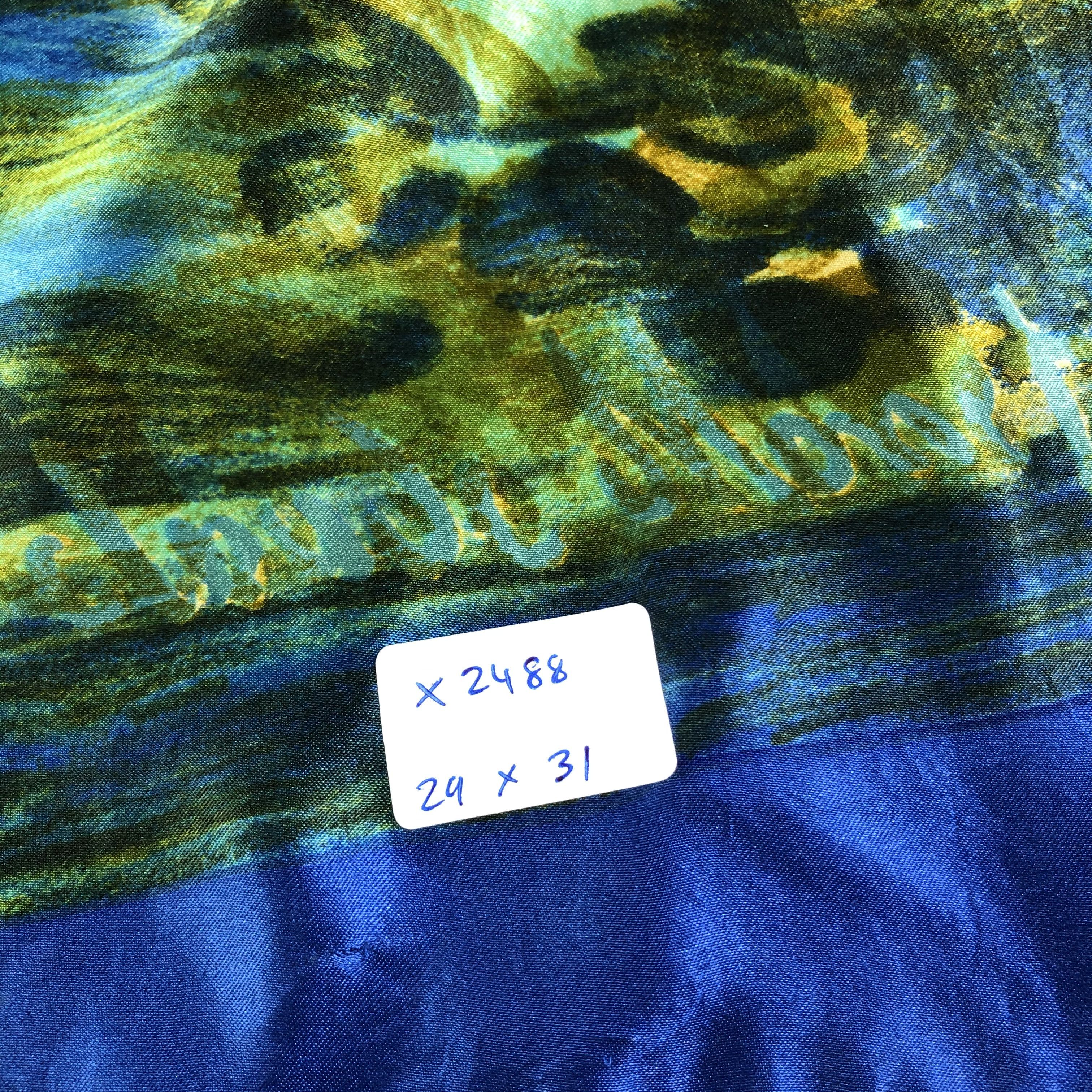 Vintage Vintage Silk Scarf Size ONE SIZE - 5 Thumbnail