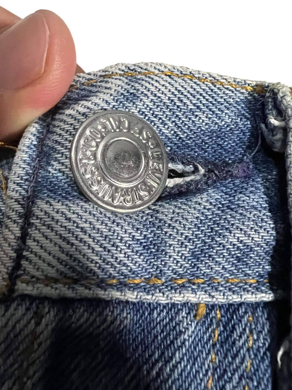 Levi's 80’s Levi’s 501 Light Wash Jean USA Size US 28 / EU 44 - 10 Thumbnail