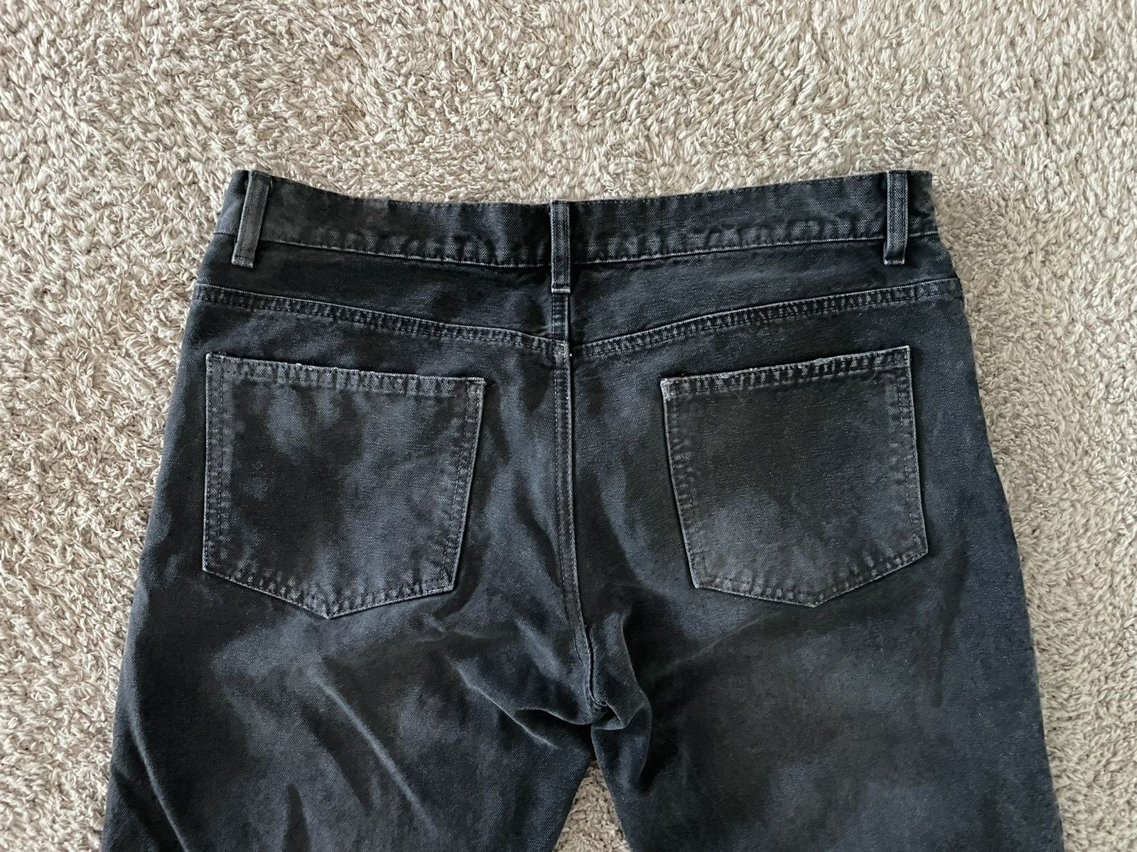 MOOJIMOOJIUS CLASSIC 5 POCKET BOOT LEG DENIM AGED BLACK Size US 31 - 5 Thumbnail