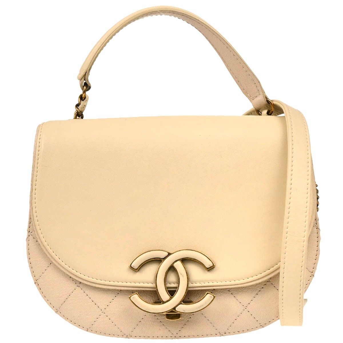 Chanel Chanel Coco Curve Flap Messenger Calfskin and Quilted Goatskin Size ONE SIZE - 1 Thumbnail