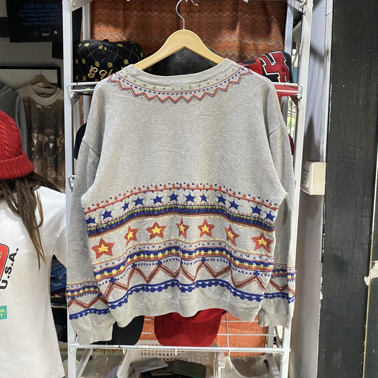 Hai Sporting Gear Hai Sporting Gear Issey Miyake Aztec Navajo Sweatshirt Size US M / EU 48-50 / 2 - 2 Thumbnail