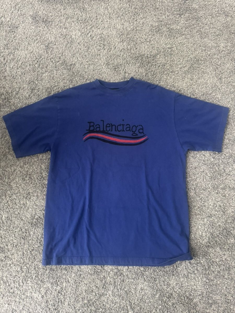 Balenciaga Balenciaga Political Campaign T Shirt Size US L / EU 52-54 / 3 - 1 Thumbnail