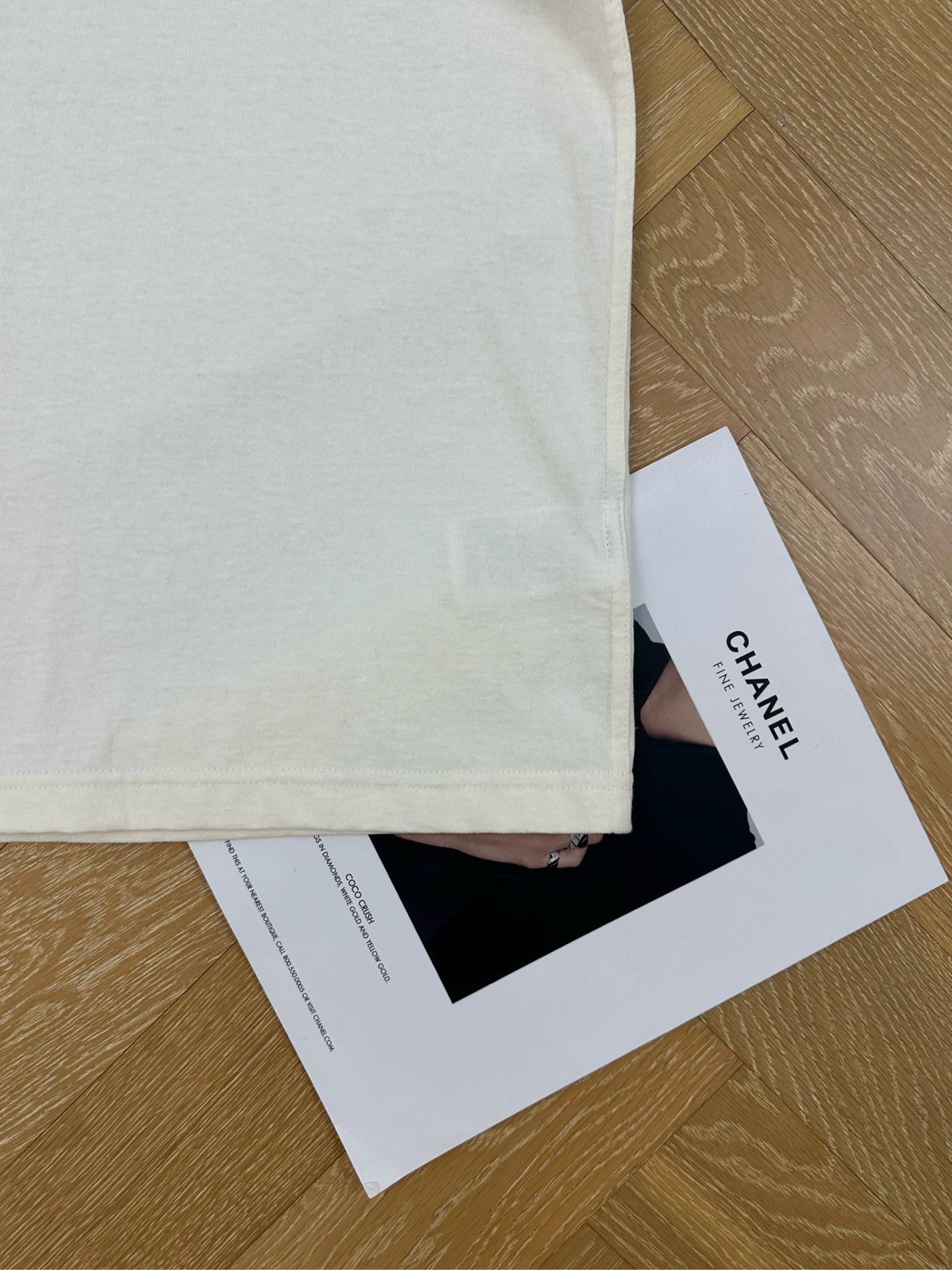 Bottega Veneta BV women's white crewneck short sleeve tee size S Size S / US 4 / IT 40 - 3 Thumbnail