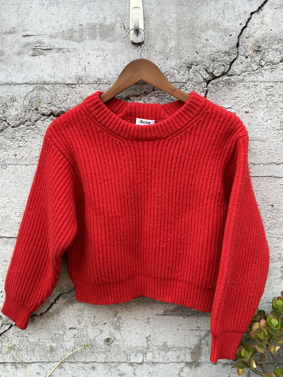 Acne Studios RARE GRAIL Acne Studios ribbed pilled sweater unisex Size US S / EU 44-46 / 1 - 3 Thumbnail