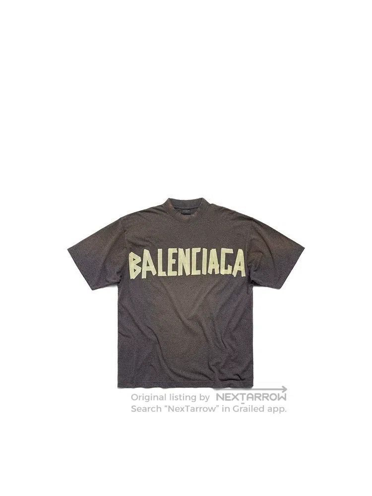 Balenciaga Balenciaga Explosive tape t-shirt Size US XS / EU 42 / 0 - 5 Thumbnail