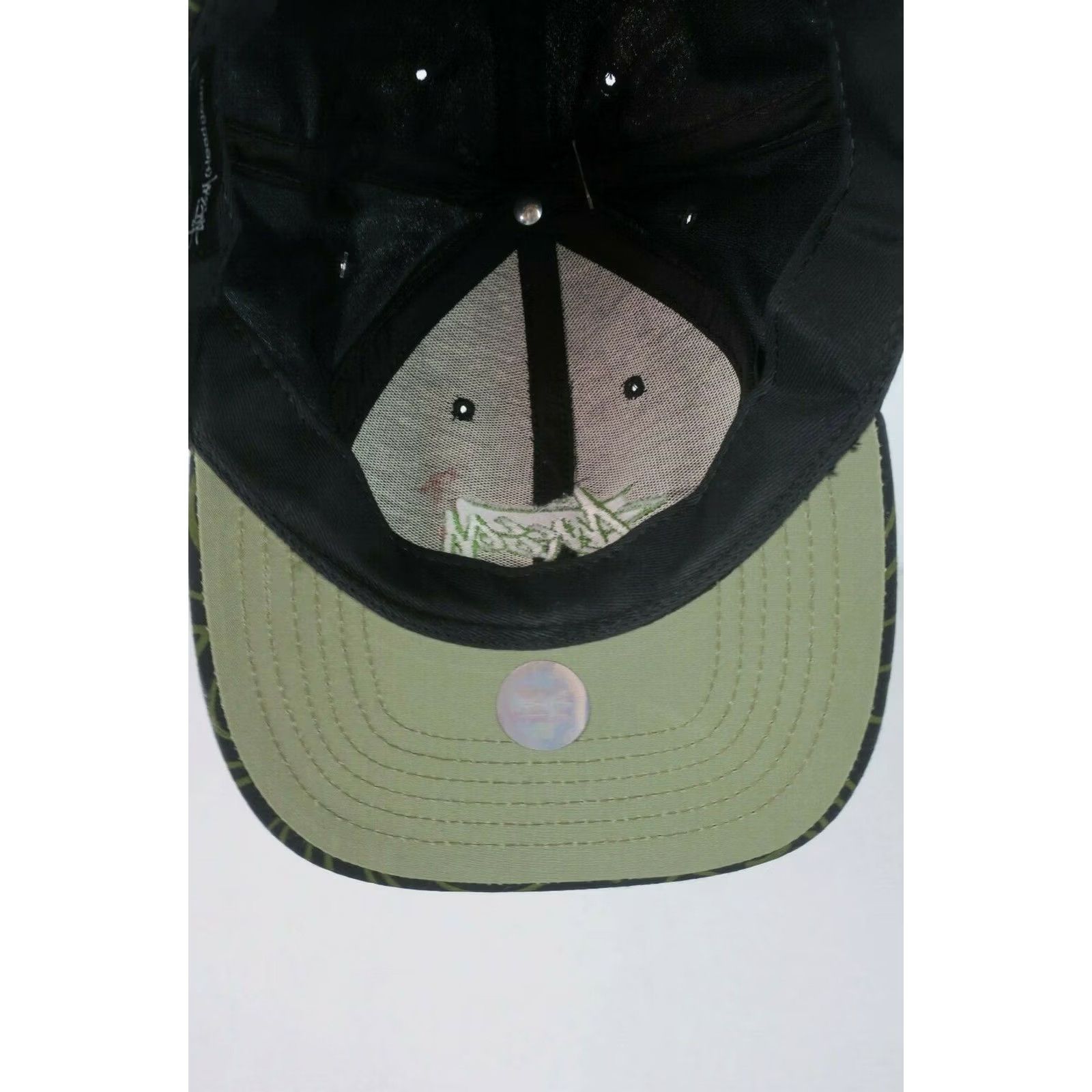 Vintage VINTAGE Stussy Hat USA Printed Snapback Cap Regular Black Men Adjustable Size Hats 90s Surf Streetwear Size ONE SIZE - 8 Thumbnail