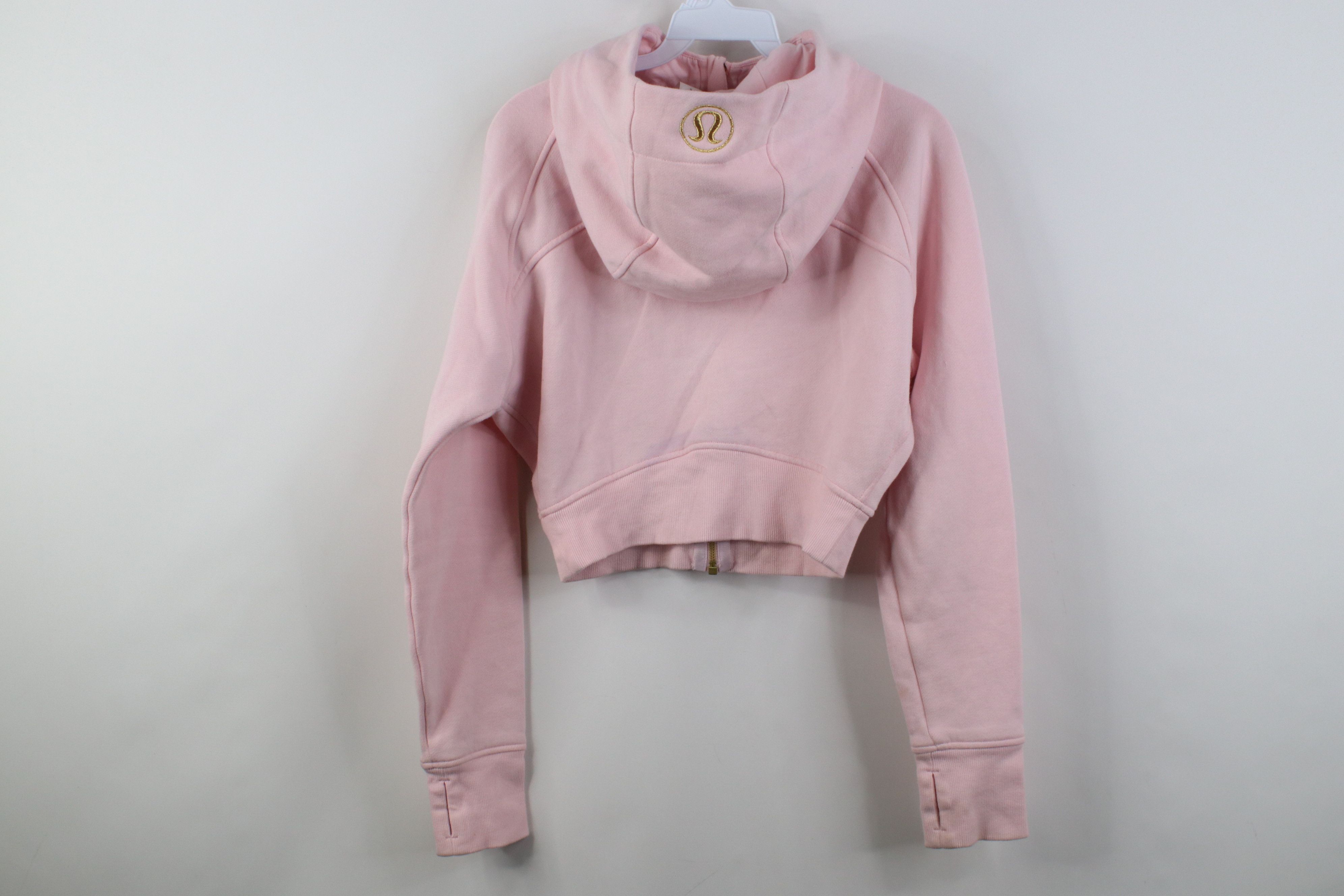 Lululemon Lululemon Cropped Scuba Full Zip Hoodie Strawberry Milkshake Size M / US 6-8 / IT 42-44 - 14 Thumbnail