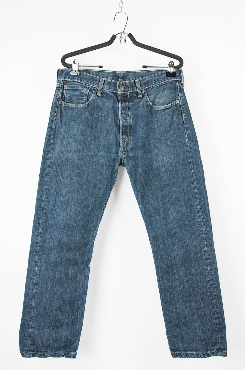 Levi's Levi’s 501 USA Vintage Button Fly Jeans - Size W33 L30 Size US 33 - 2 Thumbnail