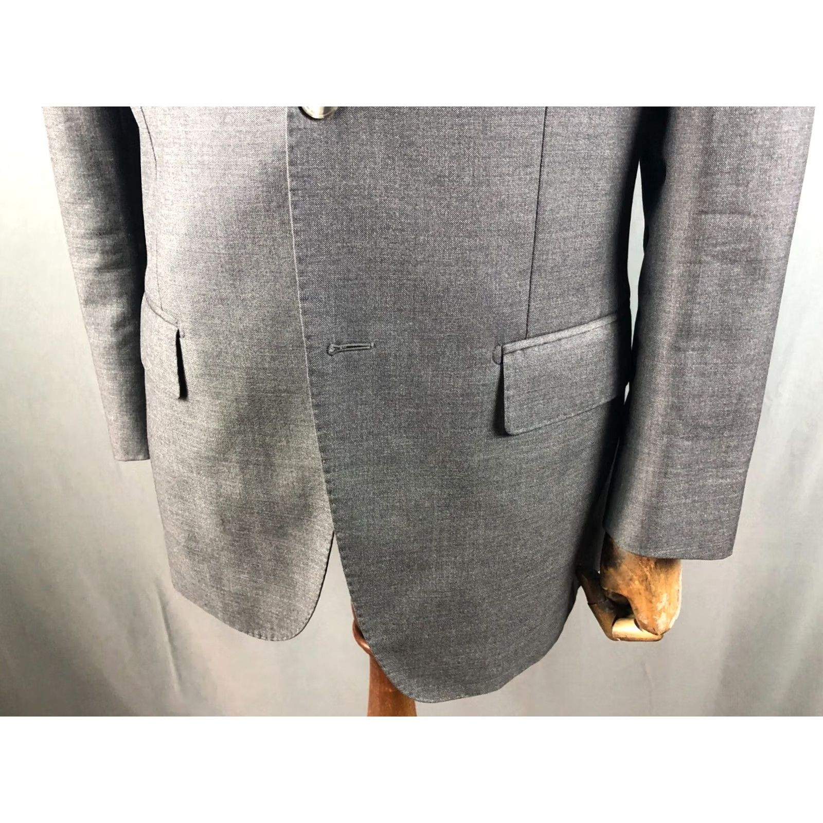 Suitsupply Suitsupply Blazer Wool Gray Men 38 Size 38R - 6 Thumbnail