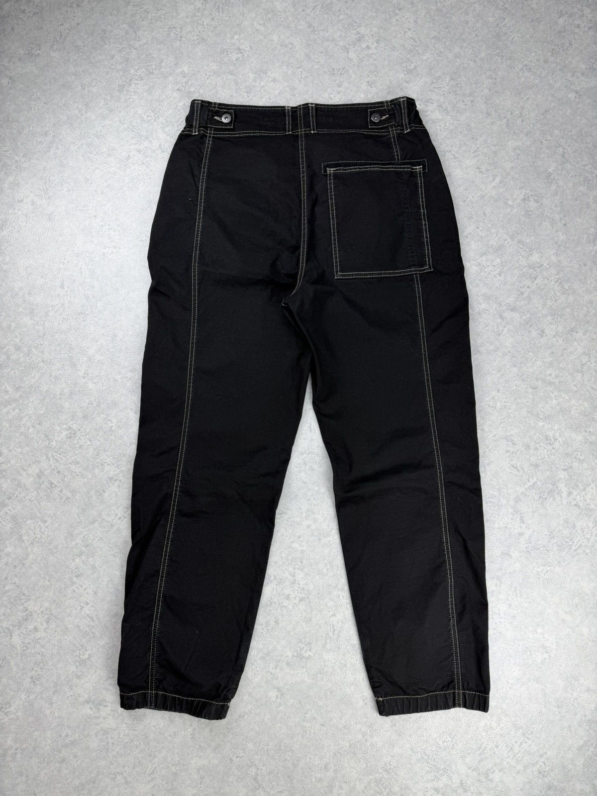 Annette Gortz Annette Gortz Cotton Black Trousers Pants Size 38 Size 26" / US 2 / IT 38 - 10 Thumbnail