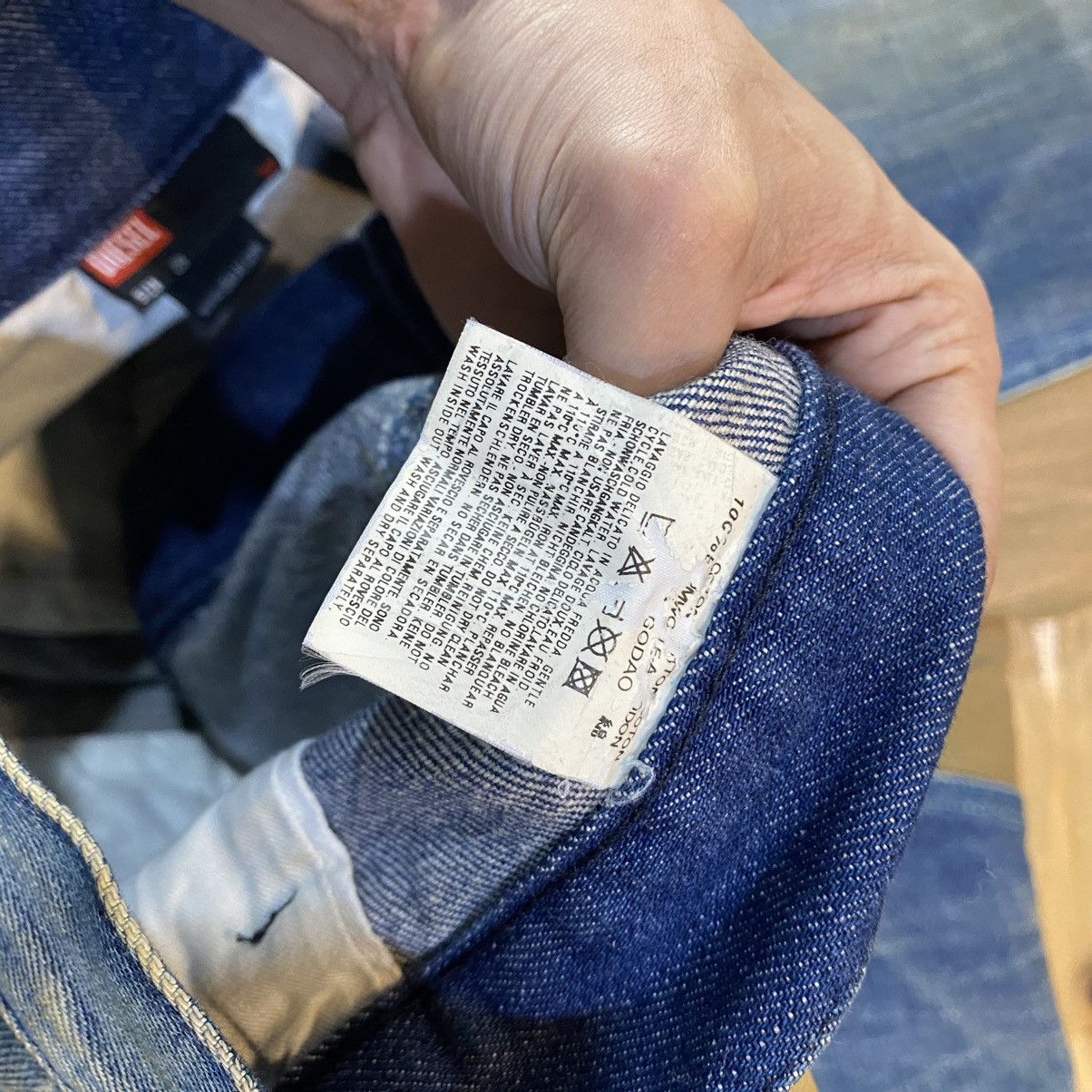 Diesel Vintage Diesel RARE DESIGN Denim Jeans Size US 28 / EU 44 - 16 Thumbnail
