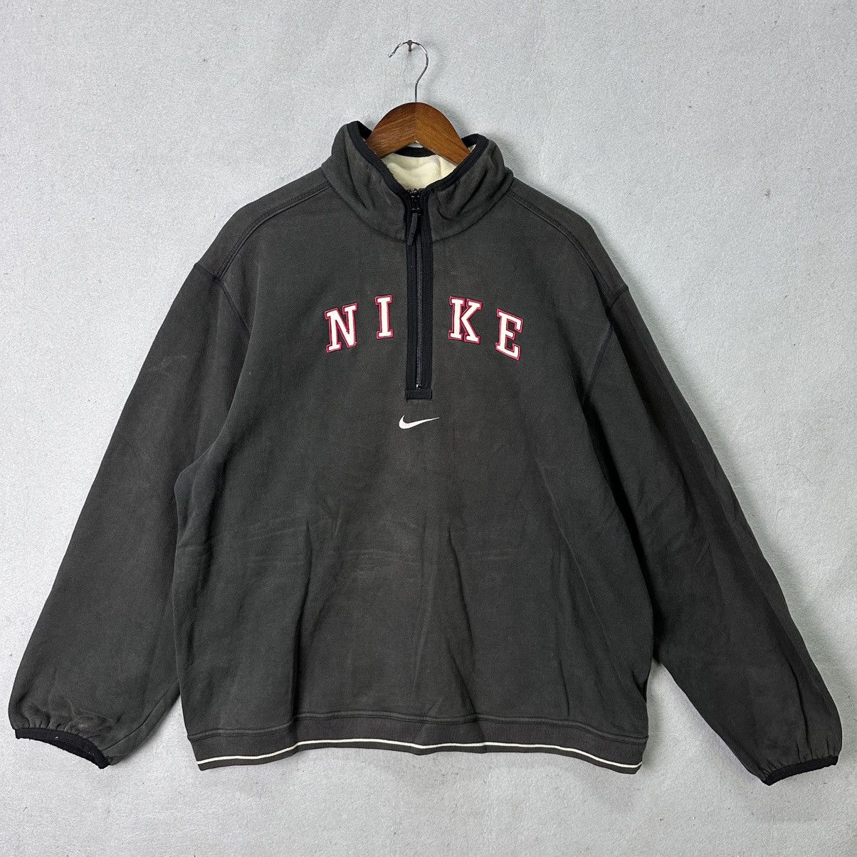 Nike Vintage 90s Nike Half Zip Pullover Size US M / EU 48-50 / 2 - 1 Thumbnail