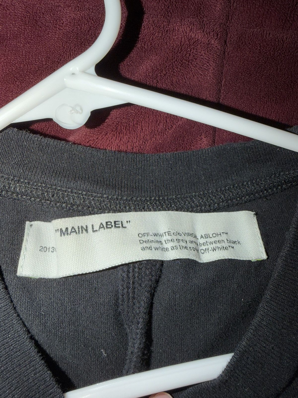 Off-White Off-White Black T-Shirt Size Small Size US S / EU 44-46 / 1 - 3 Thumbnail