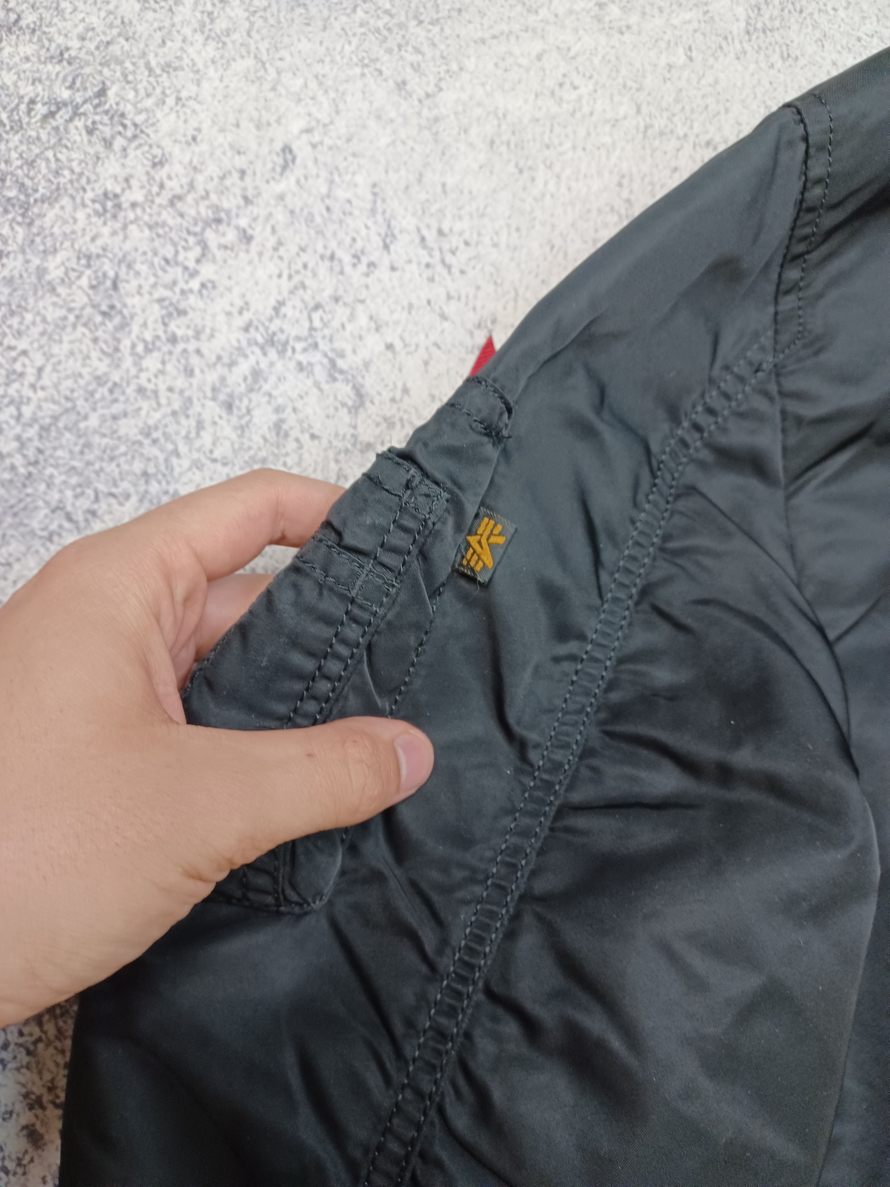 Alpha Industries × Vintage Alpha Industries Bomber Jacket Black S Size US S / EU 44-46 / 1 - 12 Thumbnail