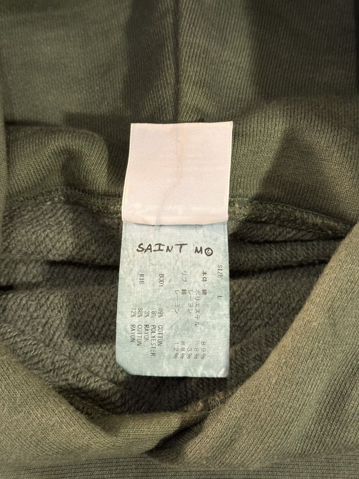 Saint Michael Ss24 Saint Michael Champion Logo Hoodie Size US L / EU 52-54 / 3 - 9 Thumbnail