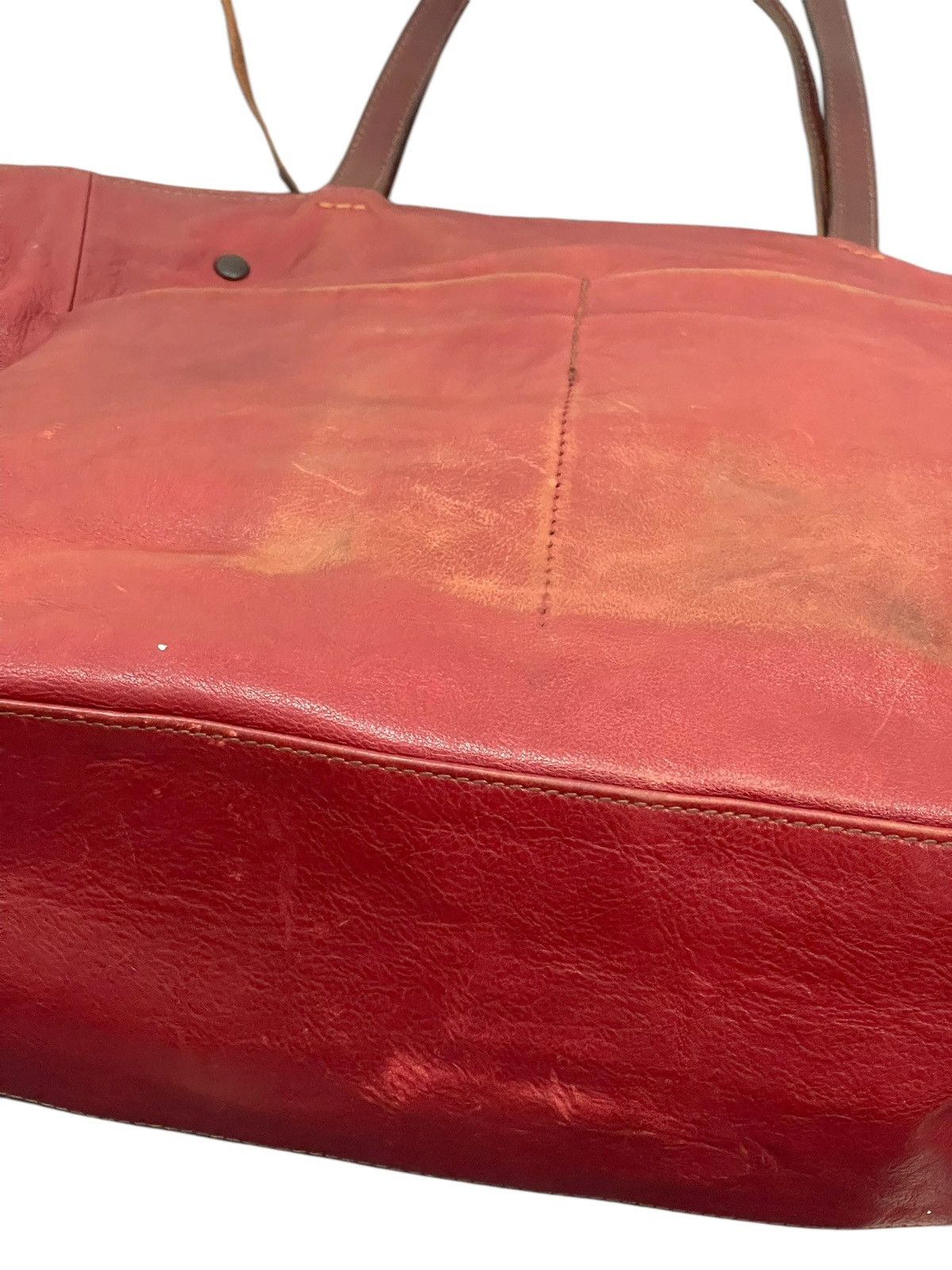 Genuine Leather Full Leather Genten Japan Tote Shoulder Bag 1🟩3 Size ONE SIZE - 15 Thumbnail