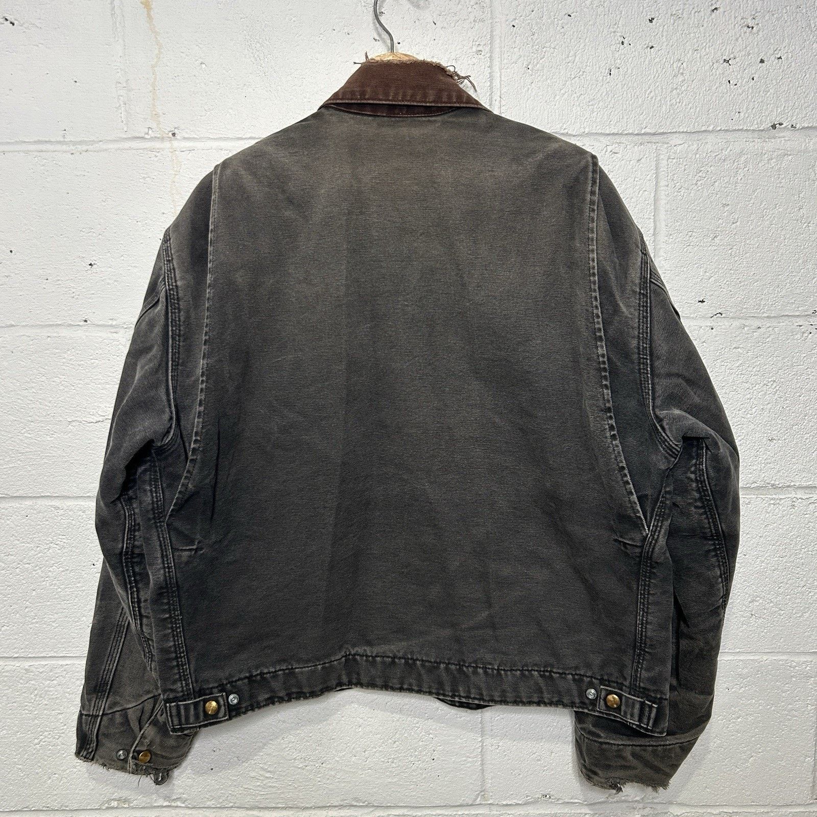 Carhartt Vintage Blanketed Carhartt Detroit Jacket “Black” J97 BLK Size US XL / EU 56 / 4 - 2 Thumbnail
