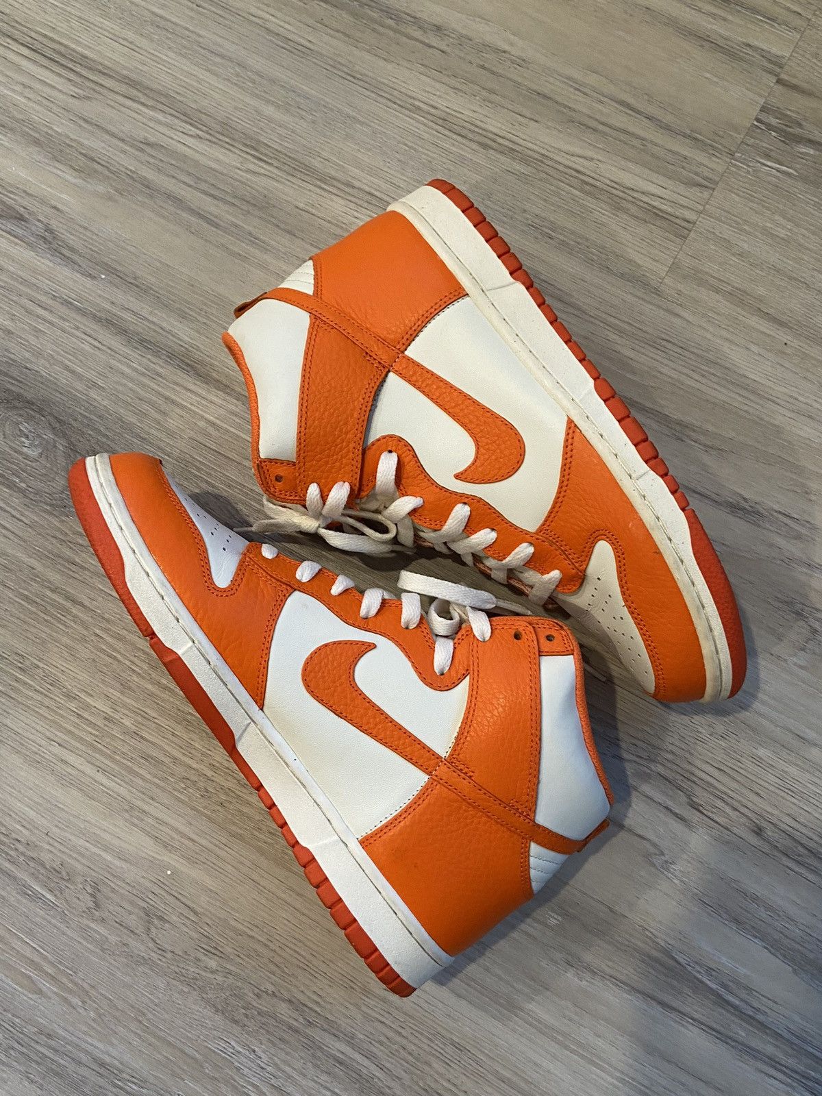 Nike Nike Dunk High Sail Pack ‘Syracuse’ 2011 Size US 9.5 / EU 42-43 - 4 Thumbnail