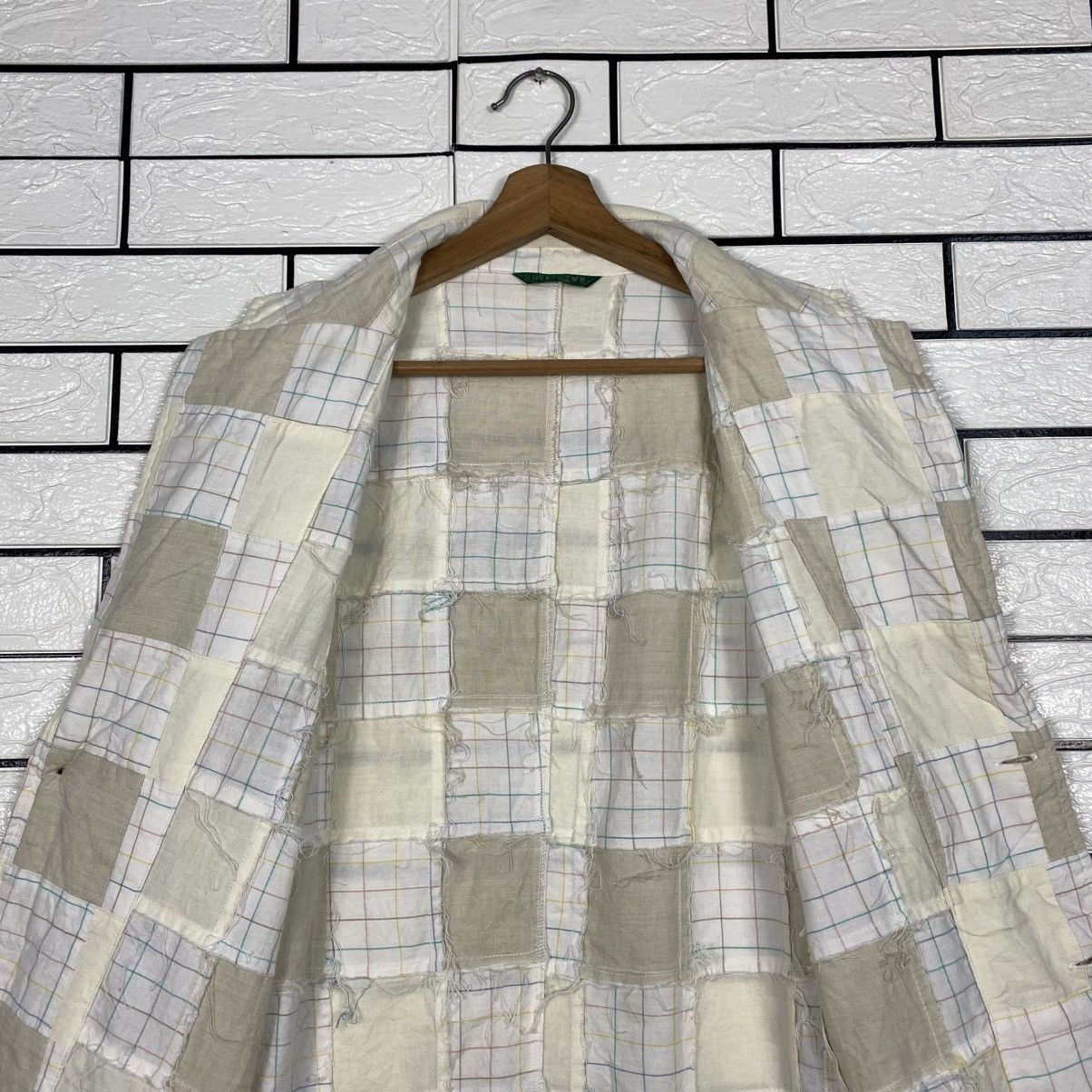 Japanese Brand 📌Vintage Chore Jacket RuffHewn Tartan Patchwork Issey Miyake Size US L / EU 52-54 / 3 - 15 Thumbnail