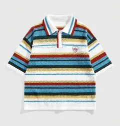 Other White Knit Polo Shirt Size US L / EU 52-54 / 3 - 7 Thumbnail