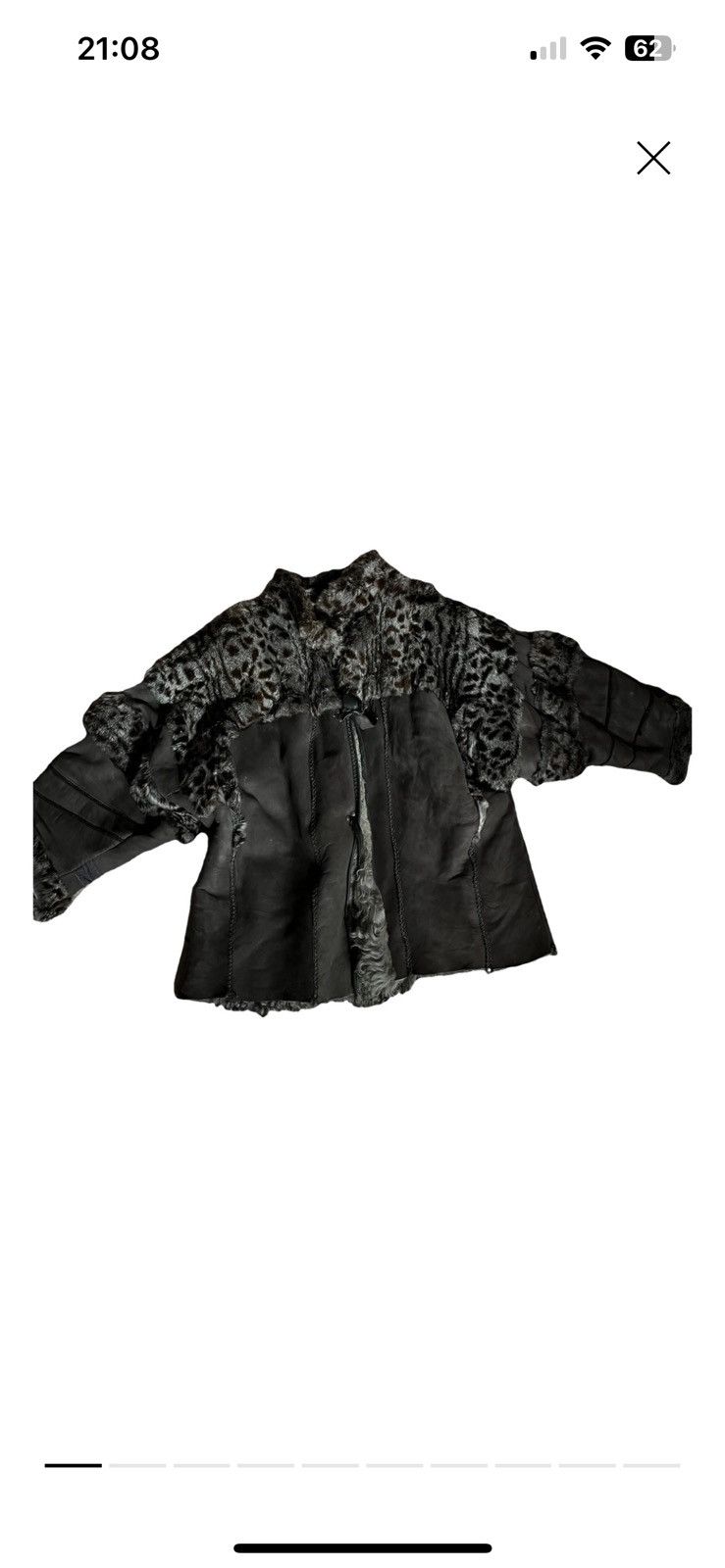 Vintage Fur jacket Size XL / US 12-14 / IT 48-50 - 1 Thumbnail