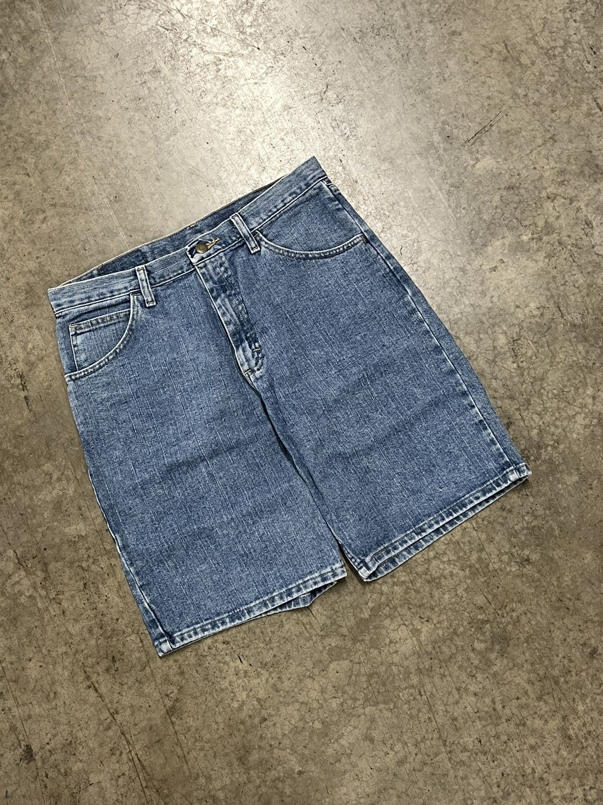 Vintage × Wrangler Vintage jorts baggy fit wrangler streetwear hype skater Size US 32 / EU 48 - 4 Thumbnail