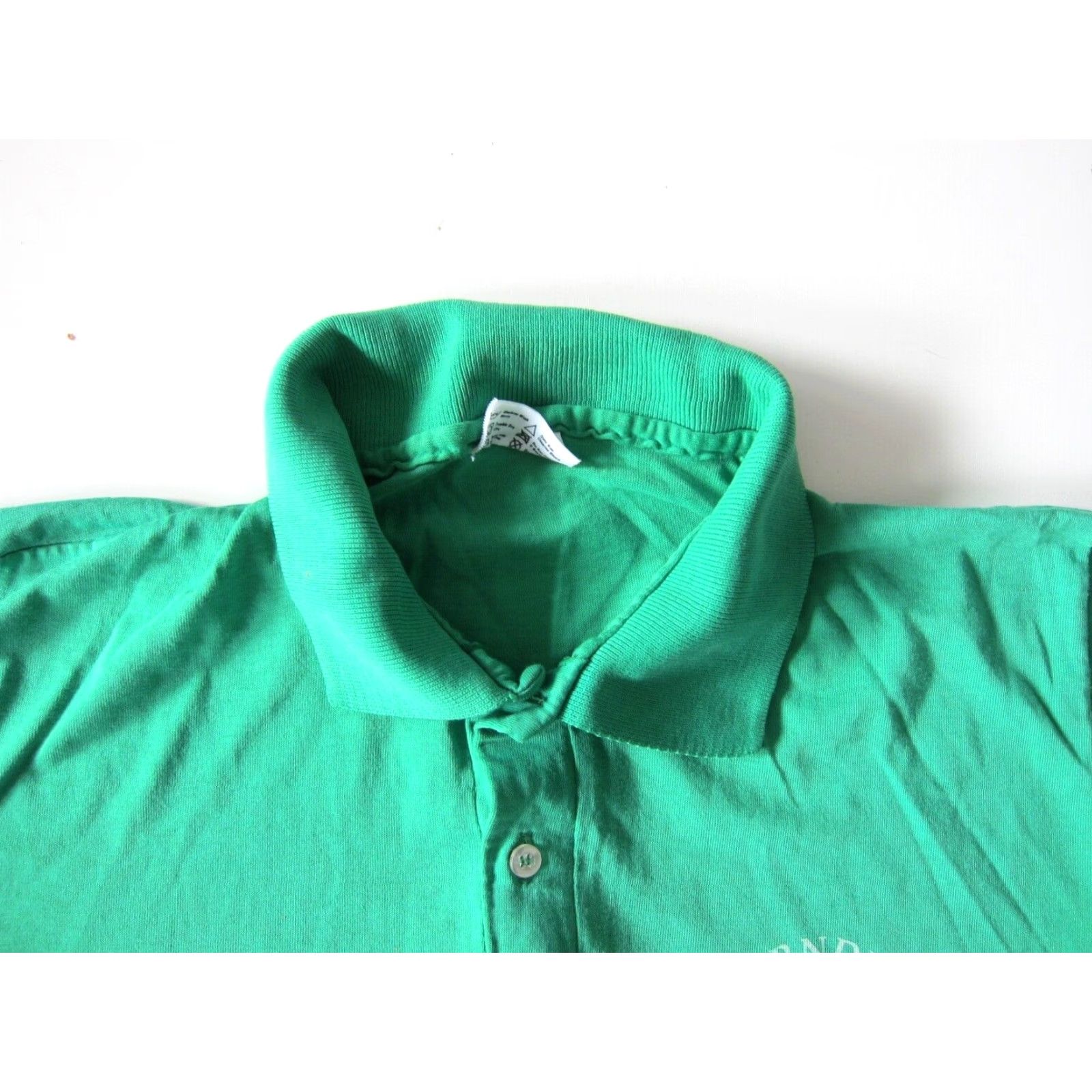 Vintage VINTAGE Stedman Polo Shirt Men Large Green Cotton Thorndike Press Maine Thin Polo Shirt Men Large Size US L / EU 52-54 / 3 - 5 Thumbnail