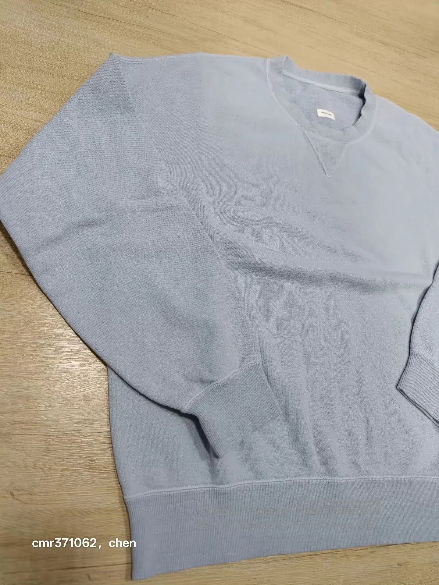 Visvim Blue Crewneck Sweatshirt - Size L. Size US L / EU 52-54 / 3 - 3 Thumbnail
