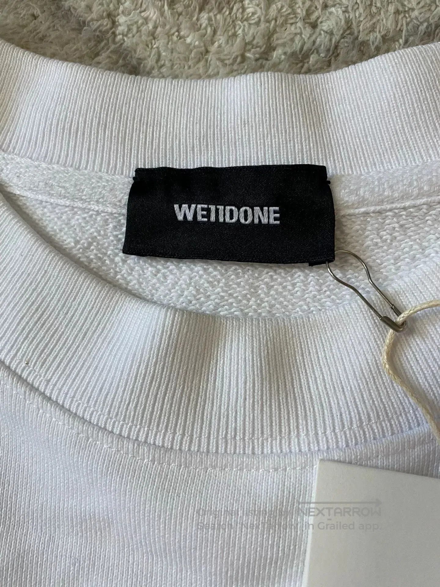 WE11DONE we11done 3M Reflective Hoodie. Size US M / EU 48-50 / 2 - 3 Thumbnail
