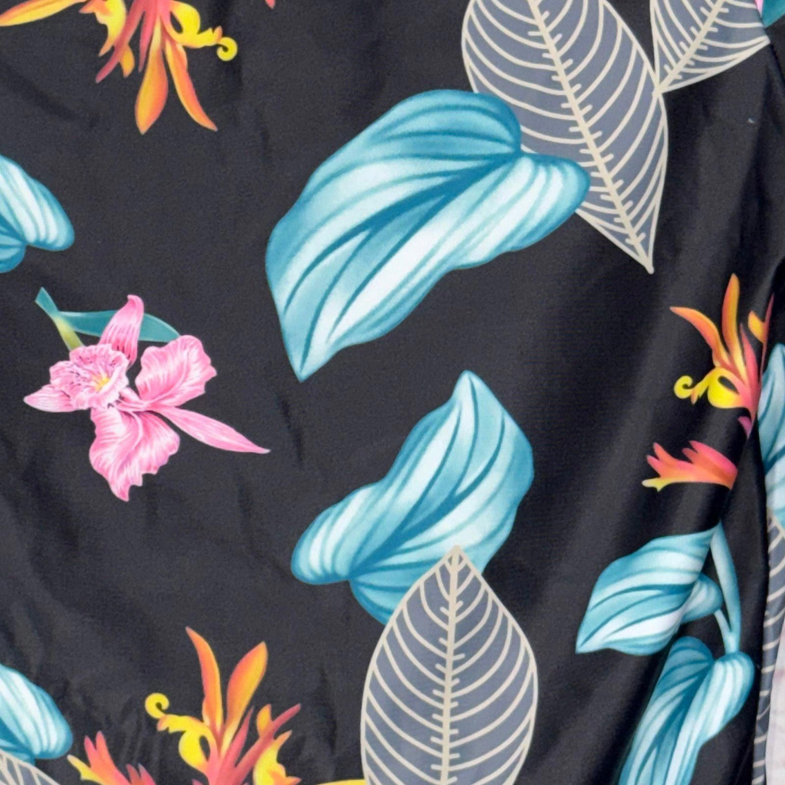 Other CPU AN XL Long Sleeve Floral Swimsuit NWT Size ONE SIZE - 5 Thumbnail
