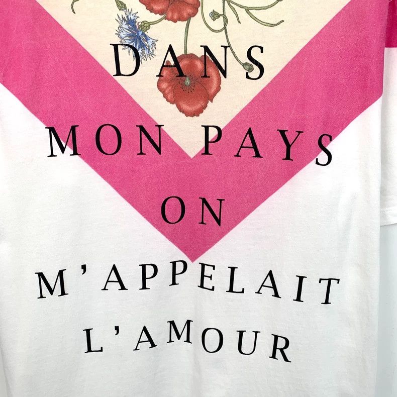 Gucci Gucci White letter floral printed cotton round-neck short-s Size US S / EU 44-46 / 1 - 4 Thumbnail