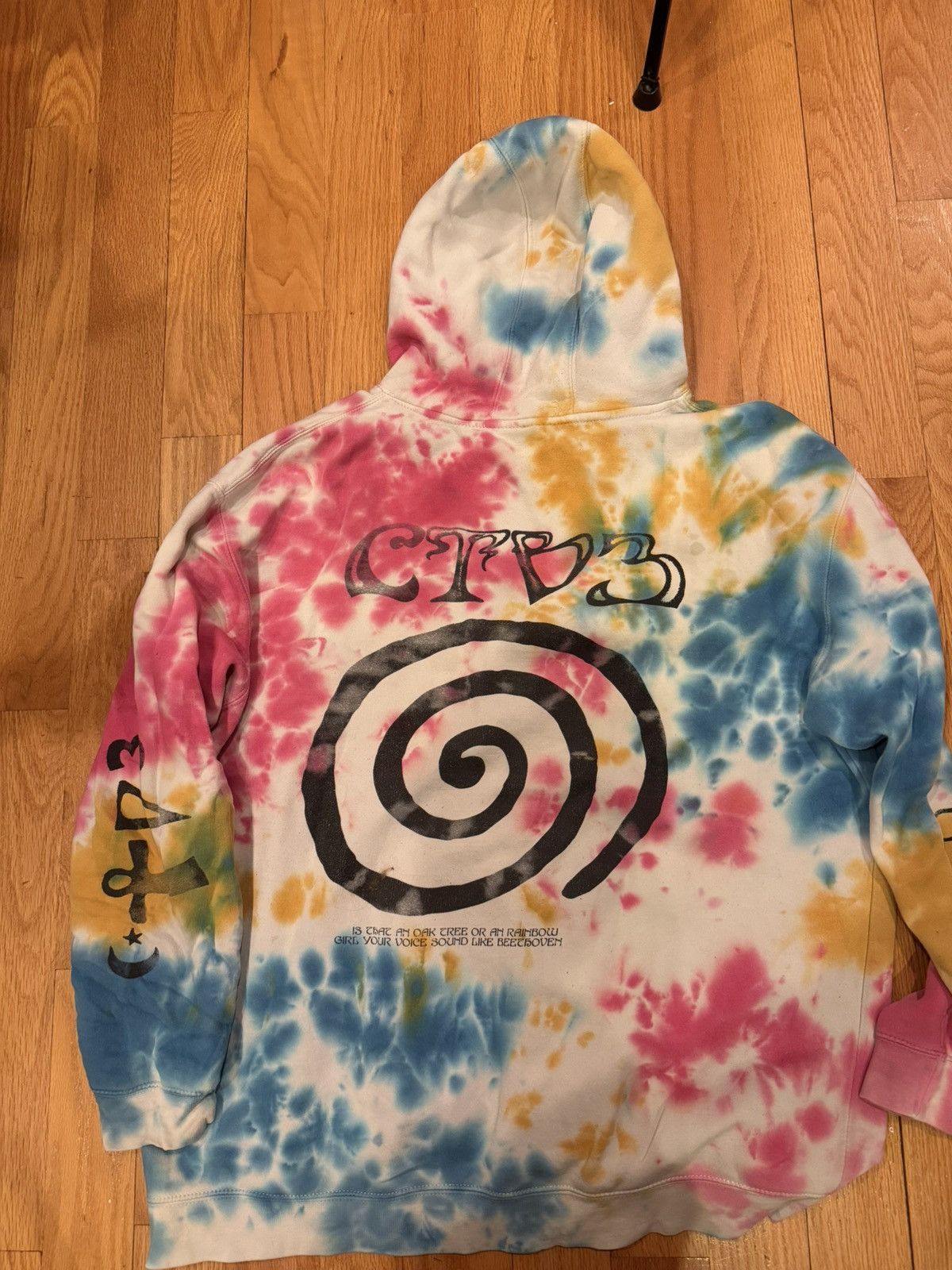 Jaden Smith Jaden Smith CTV3 Tie Dye Hoodie Size US XXL / EU 58 / 5 - 2 Thumbnail